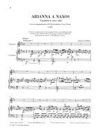 Franz Joseph Haydn: Arianna A Naxos (noty na zpěv, klavír)