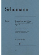 Robert Schumann: A Woman's Love and Life, Op. 42 (noty na zpěv, klavír)