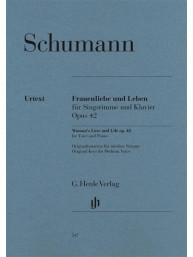 Robert Schumann: A Woman's Love and Life, Op. 42 (noty na zpěv, klavír)