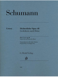 Robert Schumann: Poet's Love Op.48 (noty na zpěv, klavír)