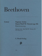 Ludwig van Beethoven: Soprano Arias, Duet WoO 93, Trio Op.116 (noty na zpěv, klavír)