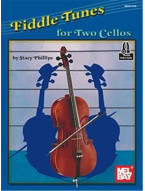 Stacy Phillips: Fiddle Tunes for 2 Cellos (noty na violoncello, duet) (+audio)