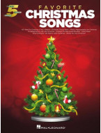 Favorite Christmas Songs for 5-Finger Piano (noty na pětiprstý klavír)