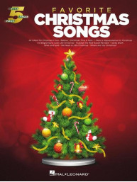 Favorite Christmas Songs for 5-Finger Piano (noty na pětiprstý klavír)
