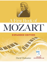 A First Book of Mozart (noty na snadný klavír) (+audio)