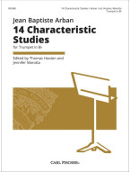 Jean-Baptiste Arban: 14 Characteristic Studies (noty na trubku)