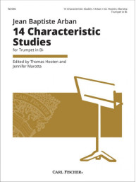 Jean-Baptiste Arban: 14 Characteristic Studies (noty na trubku)