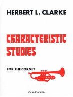 Herbert L. Clarke: Characteristic Studies For Cornet (noty na trubku)
