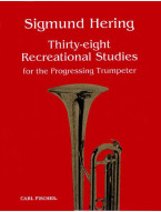 Sigmund Hering: 38 Recreational Studies (noty na trubku)