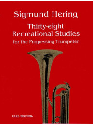 Sigmund Hering: 38 Recreational Studies (noty na trubku)