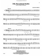 Sigmund Hering: 50 Recreational Studies for the Young Trombonist (noty na pozoun)