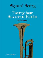 Sigmund Hering: 24 Advanced Etudes (noty na trubku)