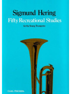 Sigmund Hering: 50 Recreational Studies for the Young Trumpeter (noty na trubku)