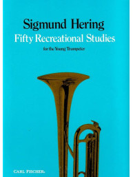 Sigmund Hering: 50 Recreational Studies for the Young Trumpeter (noty na trubku)