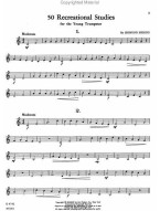 Sigmund Hering: 50 Recreational Studies for the Young Trumpeter (noty na trubku)