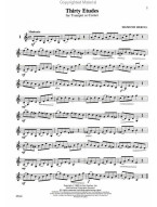 Sigmund Hering: 30 Etudes (noty na trubku)