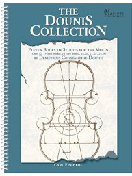 Demetrius Constantine Dounis: The Dounis Collection (noty na housle)