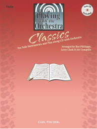 Playing With The Orchestra - Classics (noty na housle) (+audio)