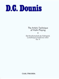 D.C. Dounis: Artist's Technique Of Violin Playing (noty na housle)