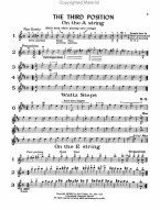 M. Holmes; R. Webber: Above The First Position (noty na housle)
