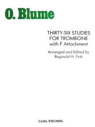O. Blume: 36 Studies for Trombone with F Attachment (noty na pozoun)