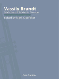 Vassily Brandt: 34 Orchestral Etudes for Trumpet (noty na trubku)