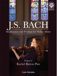 Johann Sebastian Bach: 6 Sonatas and Partitas for Violin Alone (noty na housle)