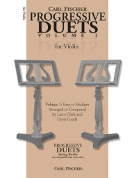 Carl Fisher Progressive Duets Vol. 1 (noty na housle)