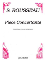 Samuel Rousseau: Piece Concertante (noty na pozoun, klavír)