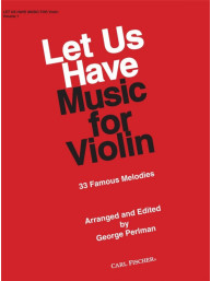 Let Us Have Music For Violin 1 (noty na housle)