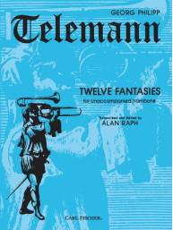 Georg Philipp Telemann: 12 Fantasies (noty na pozoun)
