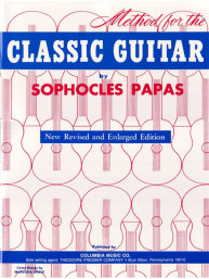 Sophocles Papas: Method for The Classic Guitar (noty na kytaru)