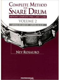 Ney Rosauro: Snare Drum Method-Vol. 2 (noty na bicí)