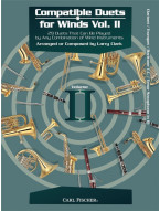 Larry Clark: Compatible Duets for Winds 2 (noty na klarinet, trubku, baryton, tenorsaxofon)