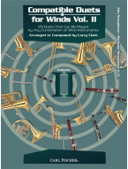 Larry Clark: Compatible Duets for Winds 2 (noty na altsaxofon, barytonsaxofon)