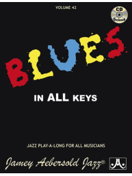 Jazz Play-Along 42: Jamey Aebersold - Blues in all Keys (noty, nástroje C, Eb, Bb, basového klíče) (+audio)