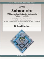 Alwin Schroeder: 170 Foundation Studies Vol. 1 (noty na violoncello)