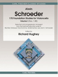 Alwin Schroeder: 170 Foundation Studies Vol. 1 (noty na violoncello)