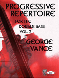 George Vance: Progressive Repertoire 2 (noty na kontrabas) (+audio)