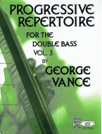 George Vance: Progressive Repertoire 3 (noty na kontrabas) (+audio)