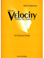 Kalmen Opperman: Virtuoso Velocity Studies for Clarinet (noty na klarinet)