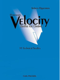 Kalmen Opperman: Elementary Velocity Studies for Clarinet (noty na klarinet)