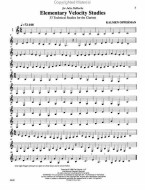 Kalmen Opperman: Elementary Velocity Studies for Clarinet (noty na klarinet)