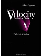Kalmen Opperman: Advanced Velocity Studies for Clarinet (noty na klarinet)