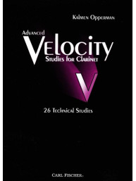 Kalmen Opperman: Advanced Velocity Studies for Clarinet (noty na klarinet)