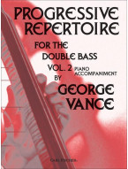 George Vance: Progressive Repertoire 2 (noty na kontrabas, klavír)