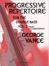 George Vance: Progressive Repertoire 2 (noty na kontrabas, klavír)
