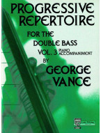 George Vance: Progressive Repertoire 3 (noty na kontrabas, klavír)