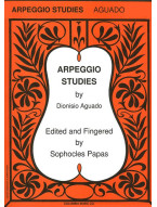 Dionisio Aguado: Arpeggio Studies (noty na kytaru)