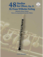 Franz Wilhelm Ferling: 48 Studies Opus 31 (noty na hoboj) (+audio)